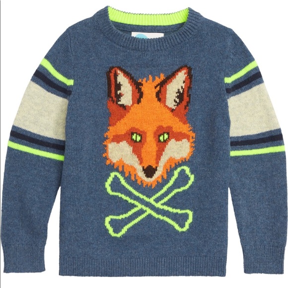 Mini Boden Fox Sweater 